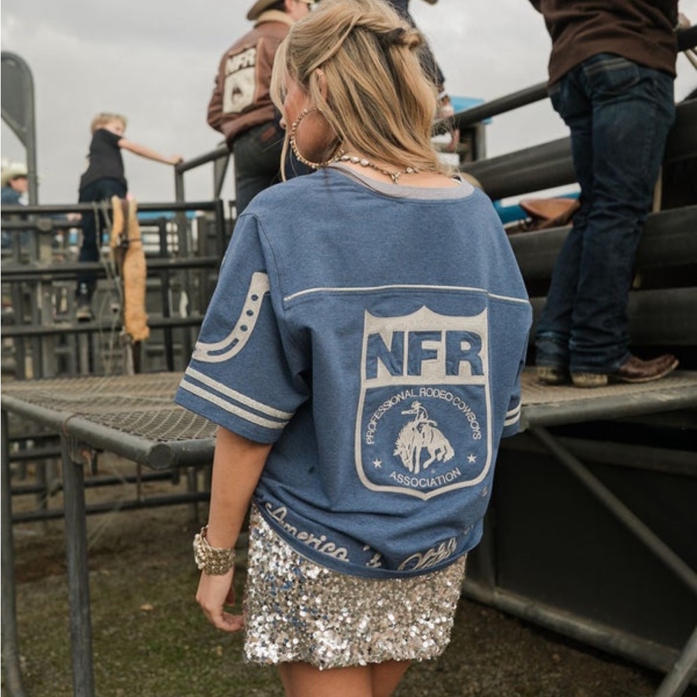 NFR Blue Graphic Women's Tee